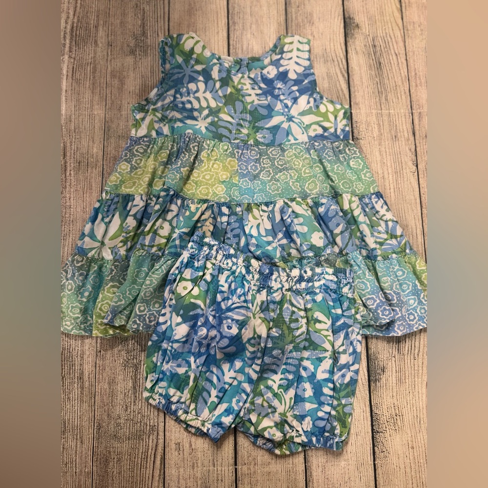 Blue ginger  Blue and Green set